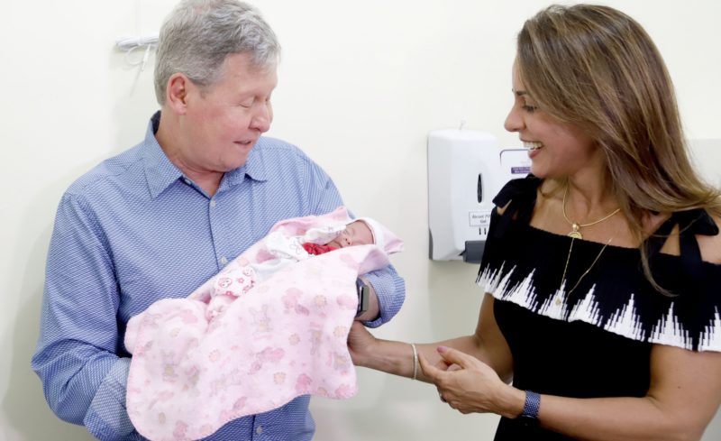 Arthur e Betina bebê