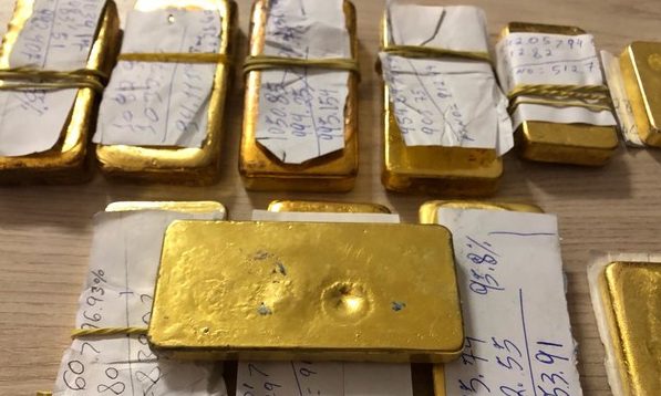 OURO, BARRAS, PF, APREENSÃO, PARAUAPEBAS, PARÁ