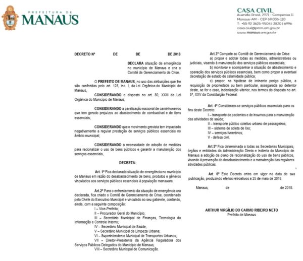 emergência