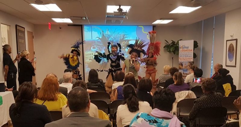 Amazonastur divulga o estado em NY