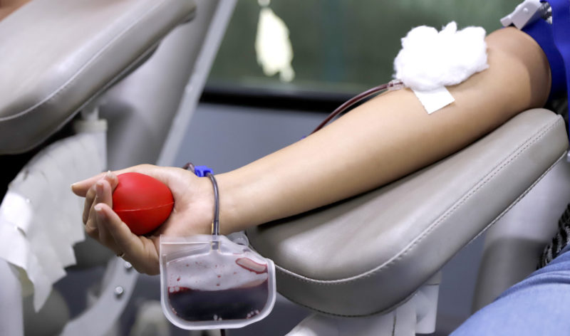 Doação de sangue - Junho Vermelho