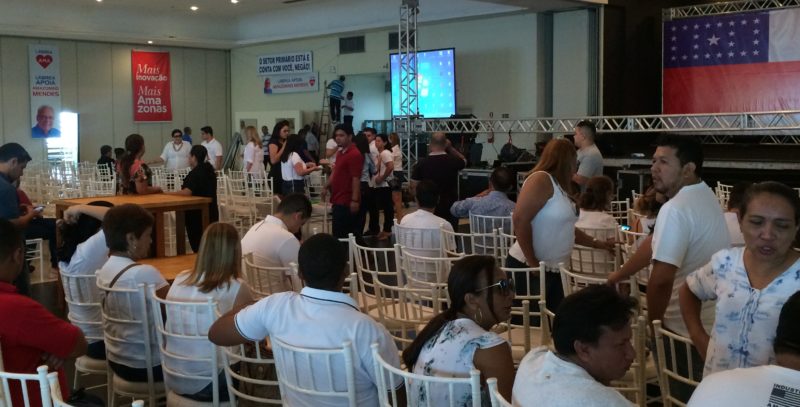 Convenção PDT - reeleição Amazonino