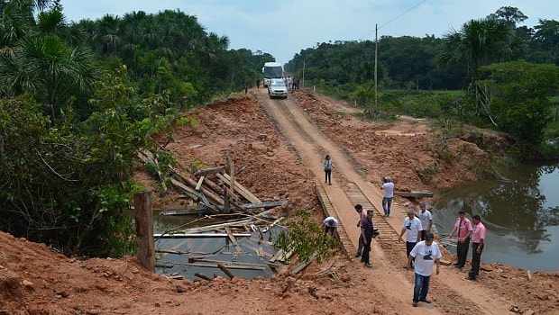 Terras indígenas no entorno da BR-319 entram na lista do desmatamento