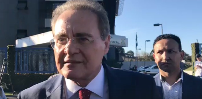 Renan Calheiros visita Lula na prisão