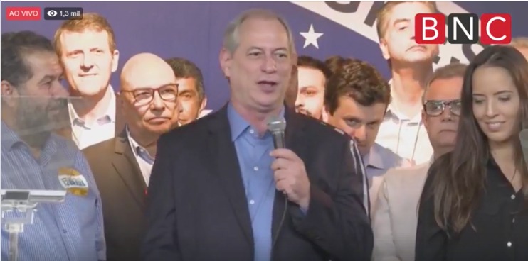 Ciro Gomes, convenção nacional do PDT