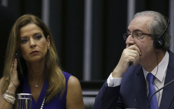 Claudia Cruz e Eduardo Cunha