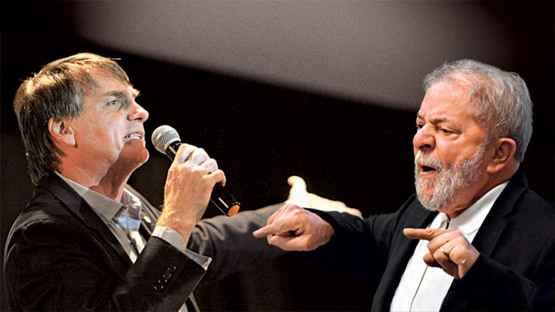 Primeira pesquisa LULA VENCENDO BOLSONARO TSE