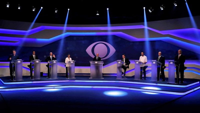 Debate Presidenciáveis como Geraldo Alckmin (PSDB) e Ciro Gomes (PDT) não foram confrontados com seus pontos fracos, como o escândalo da Dersa, no caso do ex-governador de São Paulo, ou o temperamento explosivo do ex-governador do Ceará.