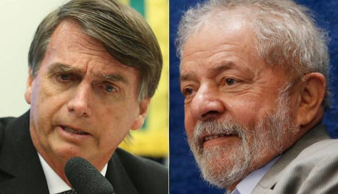 "Está mais para Hitler e Mussolini", diz Lula sobre Bolsonaro