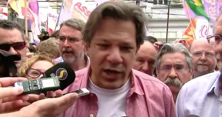 HADDAD PT PDT CIRO ALIANÇA