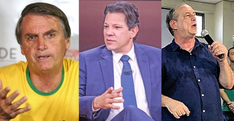 IBOPE BOLSONARO HADDAD CIRO
