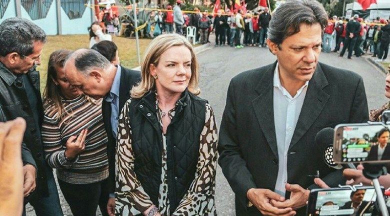 RACHA PT BOLSONARO HADDAD