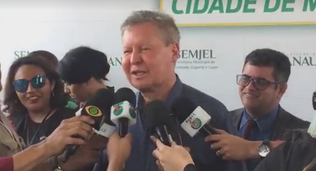 Arthur declara voto a Wilson Lima