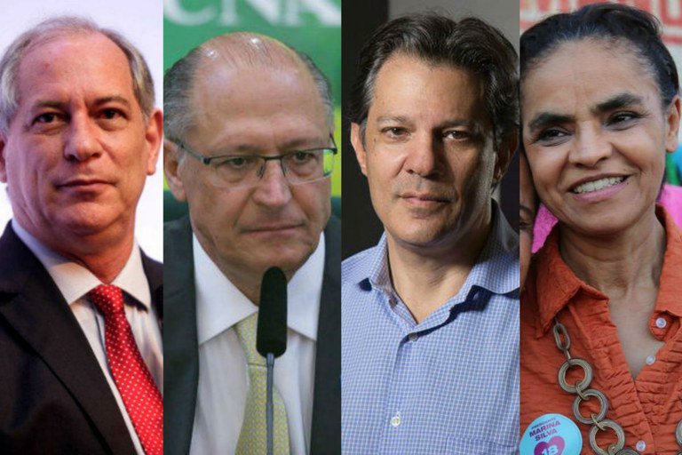 Depois das últimas postagens no sábado, presidenciáveis param posts em redes sociais