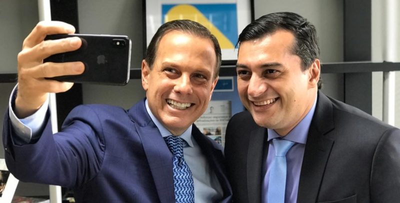 João Doria e Wilson Lima