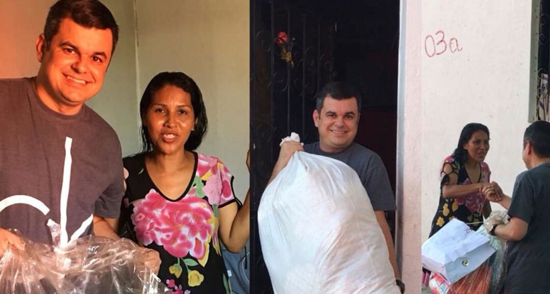 Jornalista Israel Carvalho, idealizador do projeto Por Você