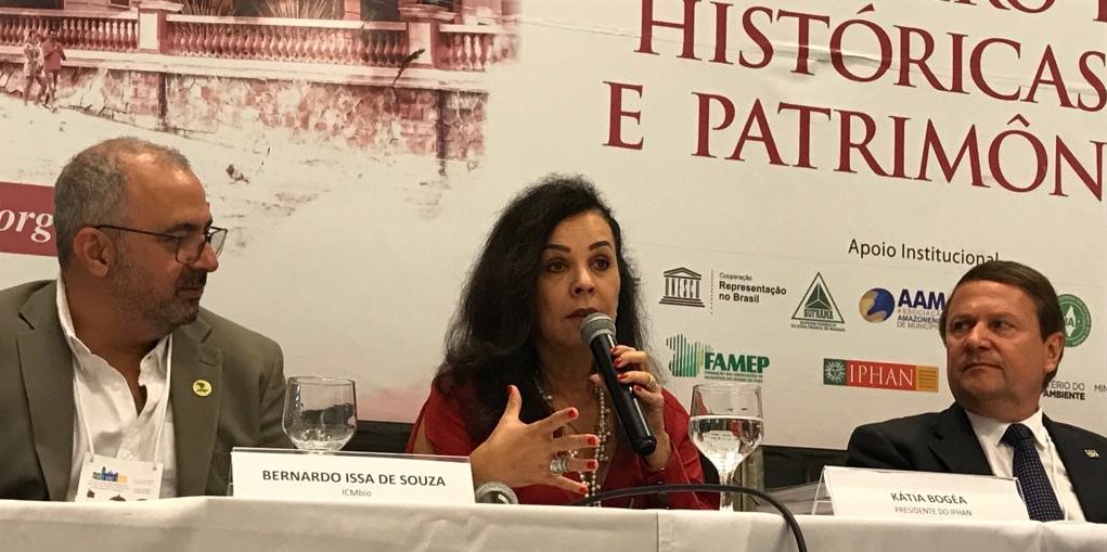 Kátia Bogéa, presidente do Iphan, Parintins