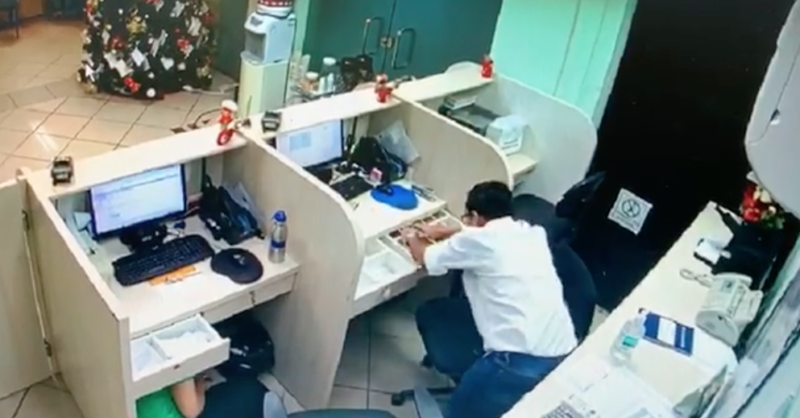 Assalto agência Sicoob Manaus