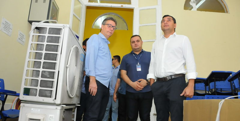 Wilson Lima e Luiz Castro Seduc