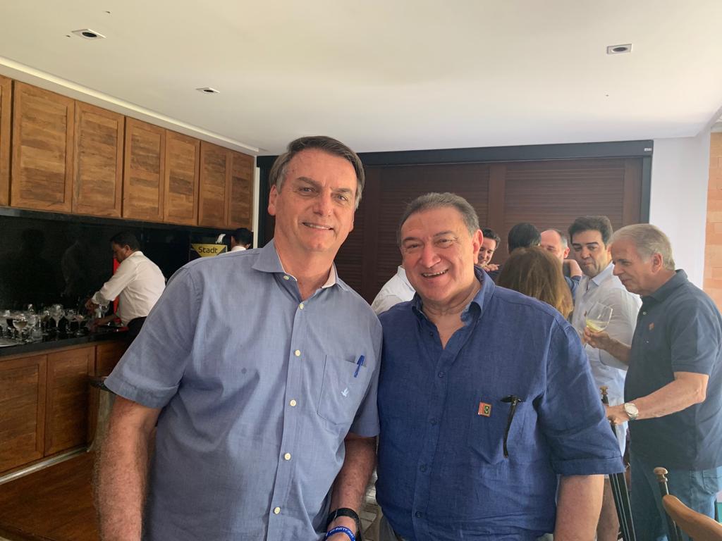 Átila e Bolsonaro em Brasília