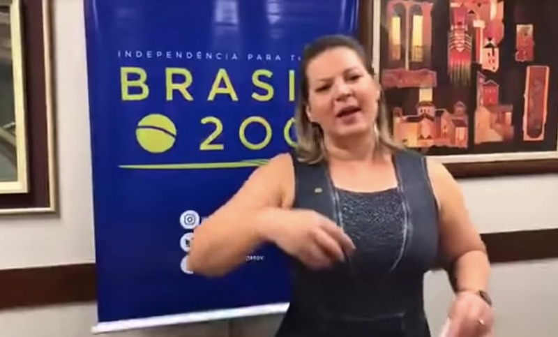 saída