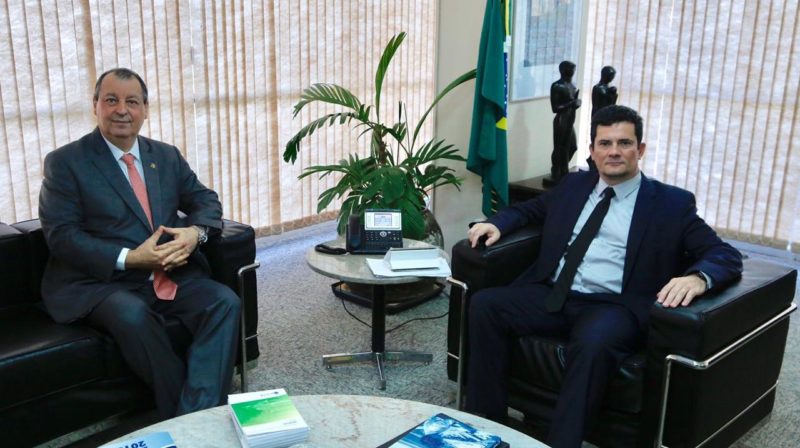 Omar Aziz e Sergio Moro