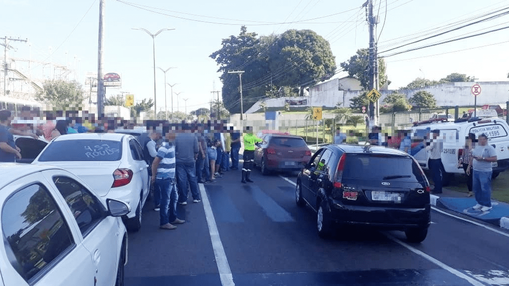 Protesto Uber e 99