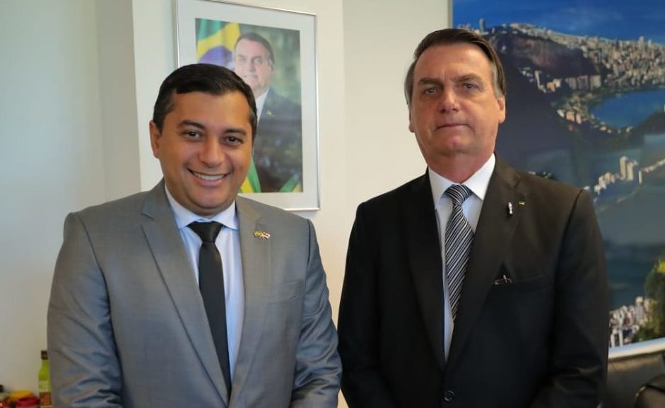 Bolsonaro e Wilson Lima