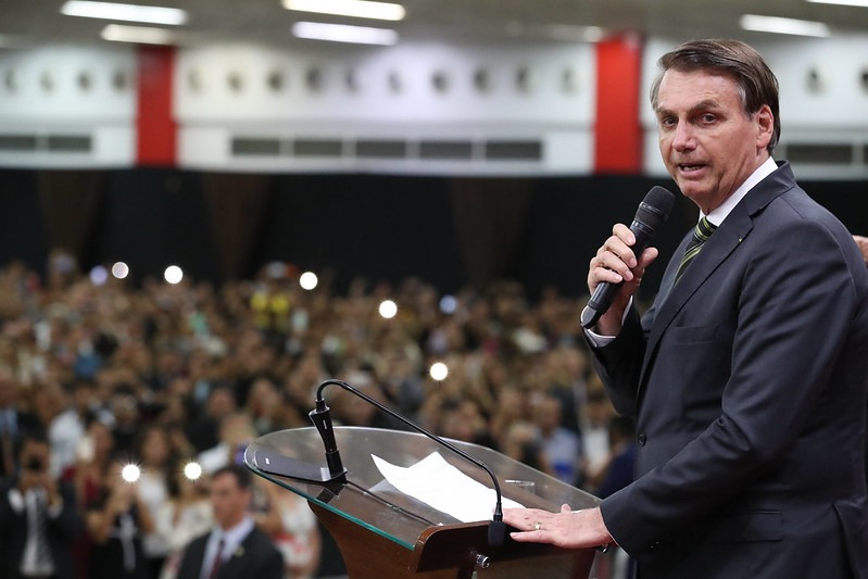 Bolsonaro na Assembleia de Deus