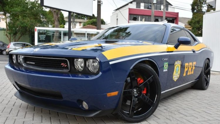 policia, rodoviaria, dodge, challenger, fronteira, prf
