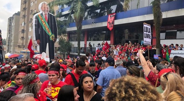 Lula, festa, petistas