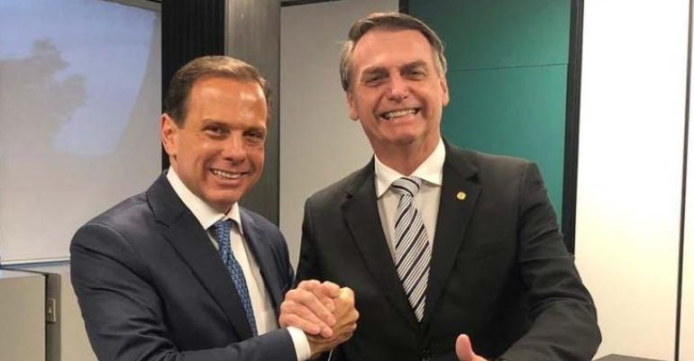 popularidade, joice, doria, witzel, bolsonaro