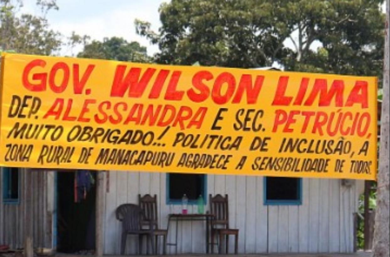 Wilson Lima e Alessandra