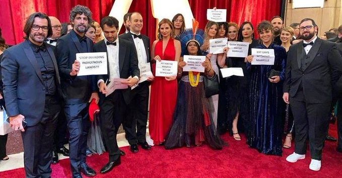 oscar, protesto, petra, mst
