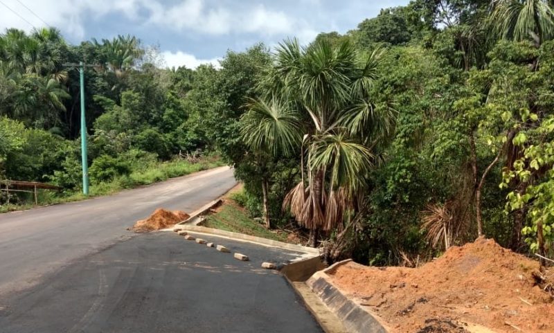 Obras estrada Caldeirão