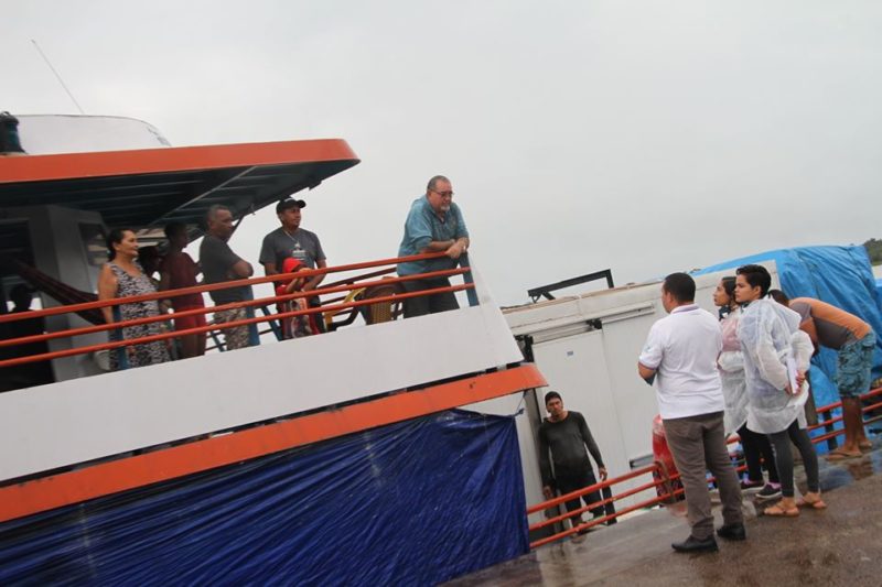 lancha Carauari 42 passageiros coronavírus
