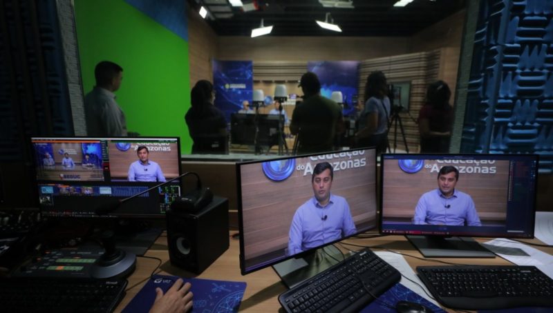 amazonas, aula, casa, televisao