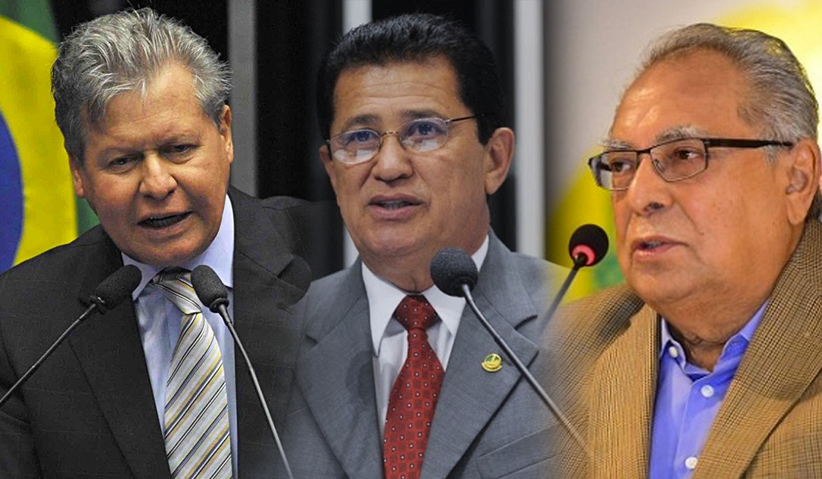 Arthur, Alfredo e Amazonino