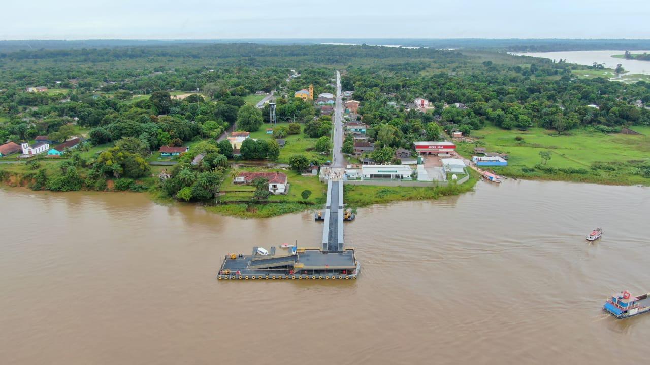 Vila Amazônia ganha novo porto com fábrica de gelo e armazém