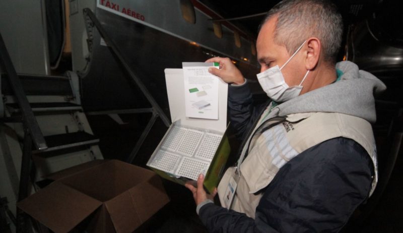 AM insumos 15 mil testes coronavírus