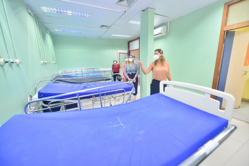 Hospital Nilton Lins - governo leitos