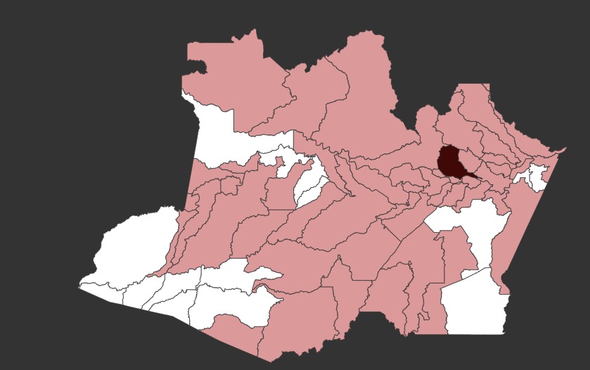 Mapa Coronavírus dia 26 de abril