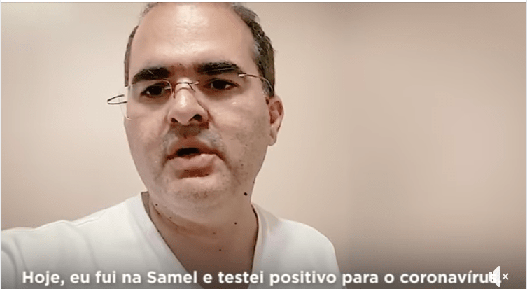 Nicolau testa positivo para coronavírus-min
