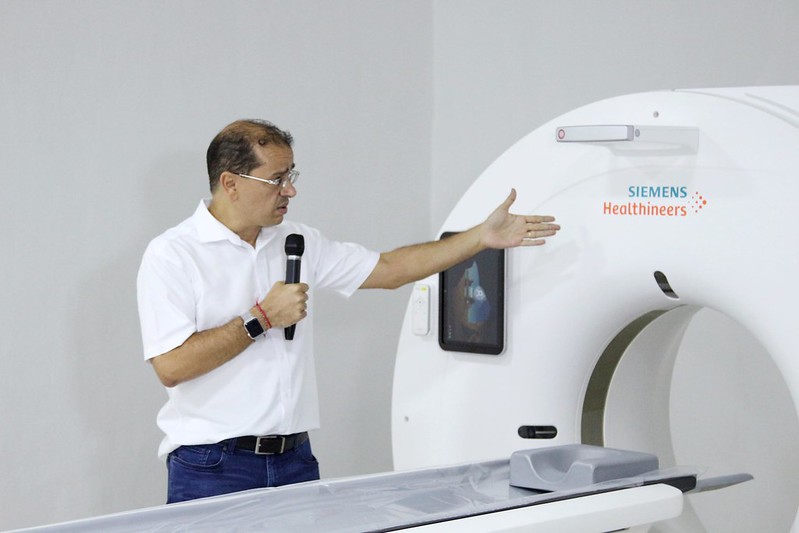 Hospital de campanha municipal ganha sala de tomografia