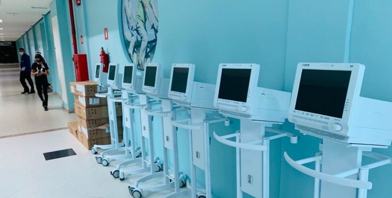 hospital, nilton, lins, respiradores, uti