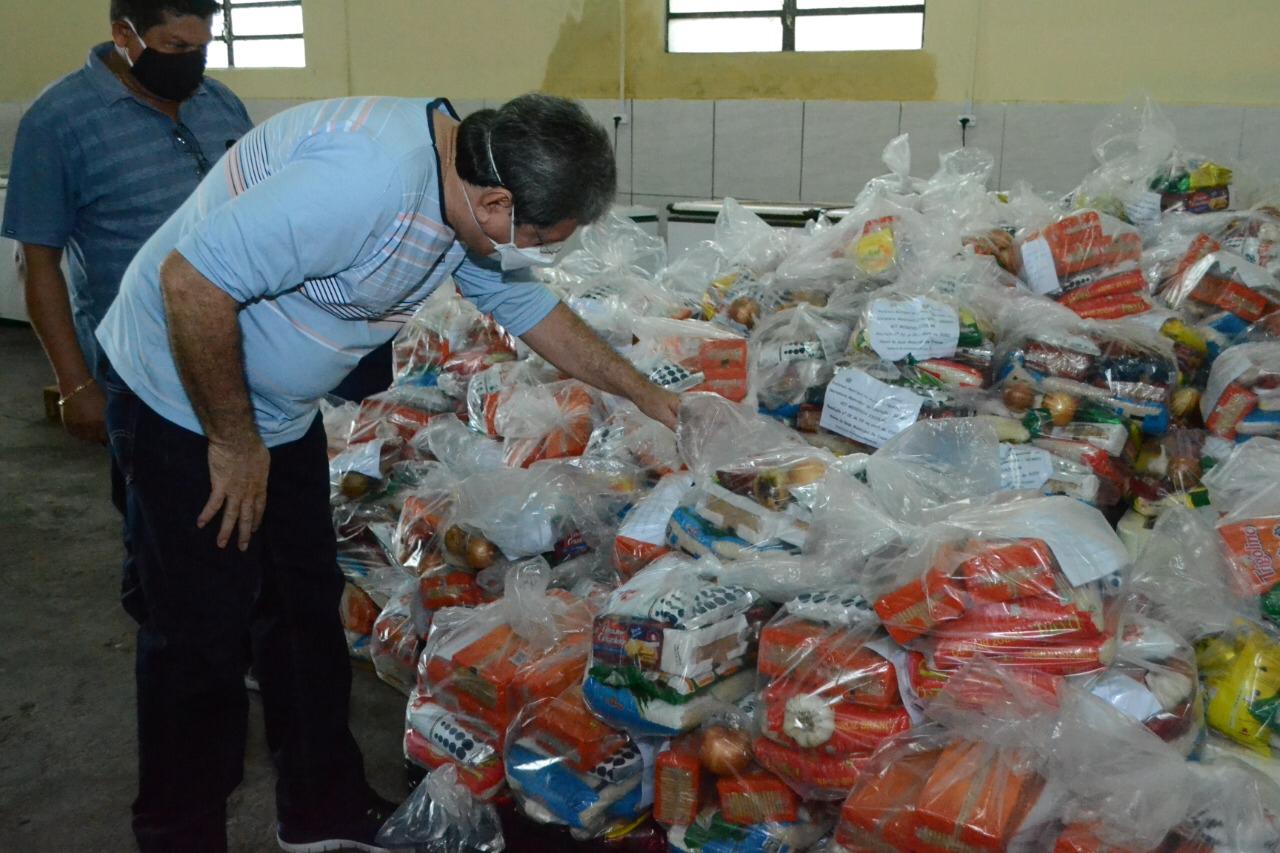 Romeiro Mendonça, prefeito de P. Figueiredo - merenda escolar
