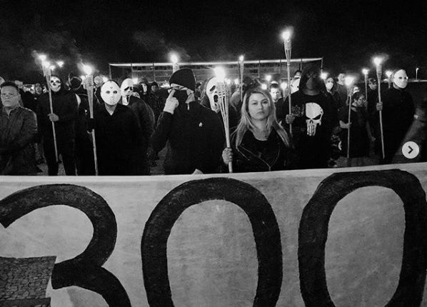Alcolumbre manda retirar manifestantes da área externa do Congresso
