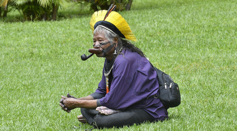 Cacique Raoni vai para a UTI