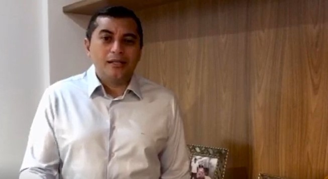 Governador Wilson Lima recebe alta médica e se recupera em casa