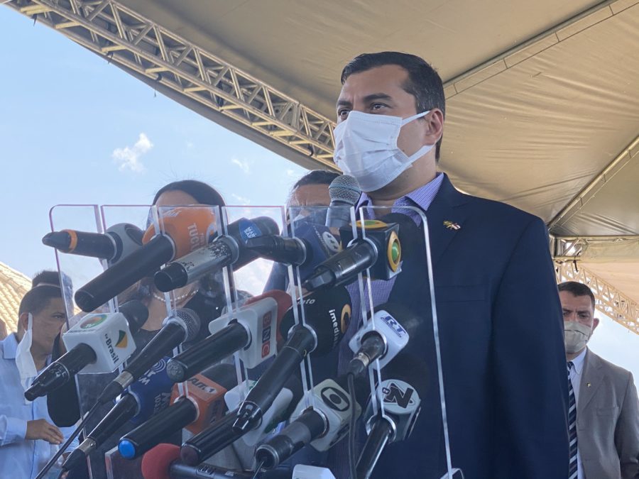 Wilson inaugura base arpão